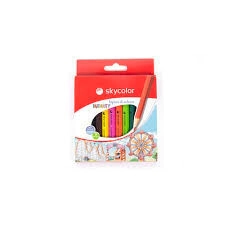LAPICES COLOR SKYCOLOR INFINITY CORTO x 12u