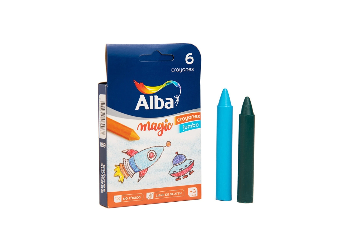 PINTURITAS ALBA JUMBO x 6u
