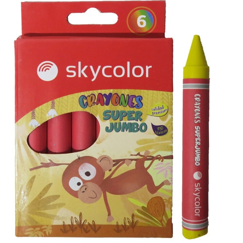 PINTURITAS SKYCOLOR JUMBO x 6u