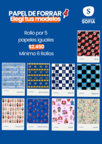 PAPEL FORRAR PLAST/CRISTAL x 5u
