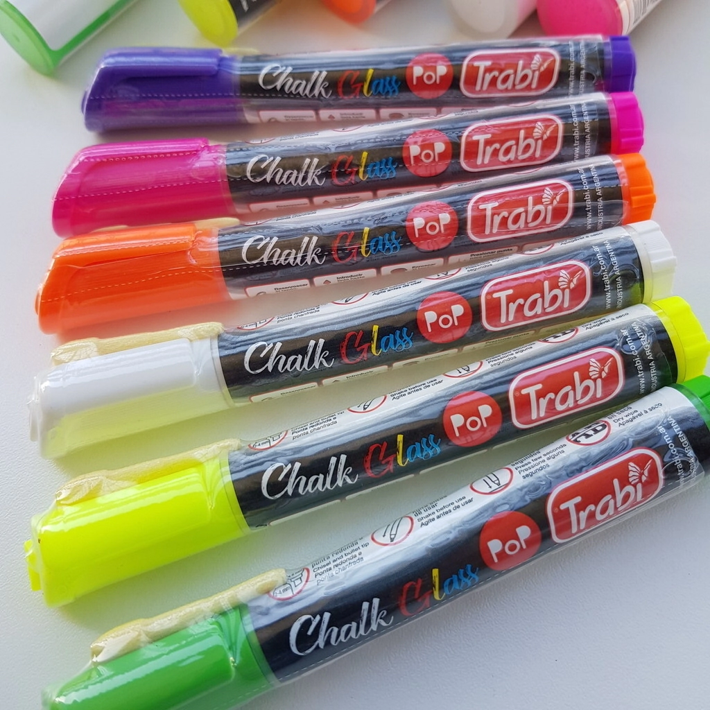 MARCADOR TRABI CHALK GLASS POP 4-6mm