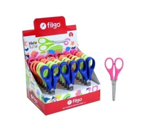 TIJERA FILGO PINTO ESCOLAR 12cm x 24u