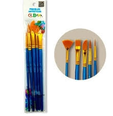 CBX PINCEL LINEA SURTIDA 2 x 5u
