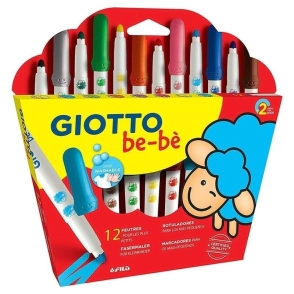 MARCADOR GIOTTO BEBE x 12u