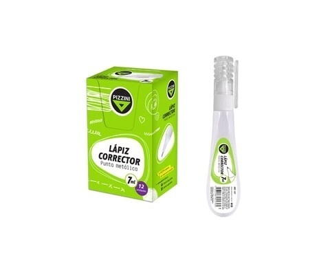 LAPIZ CORRECTOR PIZZINI 7ml x 12u