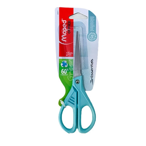 TIJERA MAPED ESSENTIAL GREEN 17cm PASTEL