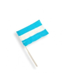 BANDERA MILENIO PLASTICA N* 3 ARGENTINA 15 x 21cm x 12u