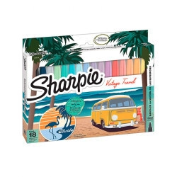 MARCADOR SHARPIE SET VINTAGE x 18u