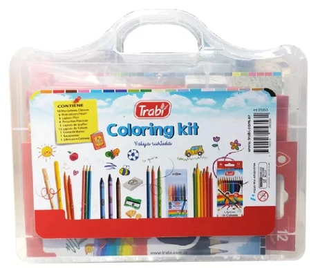 MARCADOR TRABI VALIJA COLORING KIT