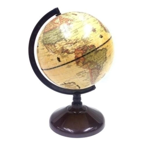 GLOBO TERRAQ 147AW BASE PLASTICO 14CM ANTIGUO