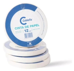 CINTA PAPEL CABLEFIX 12mm x 40mts