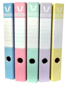 REGISTRADOR VENETTO PASTEL A4/OF