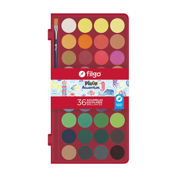 ACUARELA FILGO x 36u