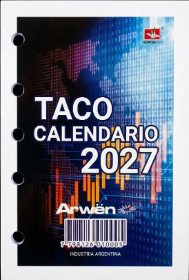 ARWEN TACO CALENDARIO 2027