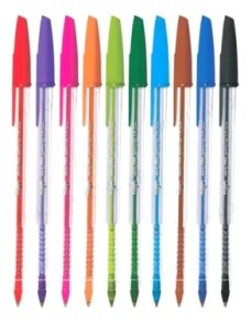 BOLIGRAFO EZCO MESH 1mm x 10u SURT