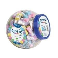 GOMAS GIOTTO PASTEL MINIGOMMA POTE x 120u