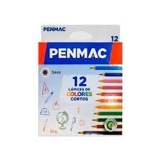 LAPICES COLOR PENMAC x 12 CORTOS