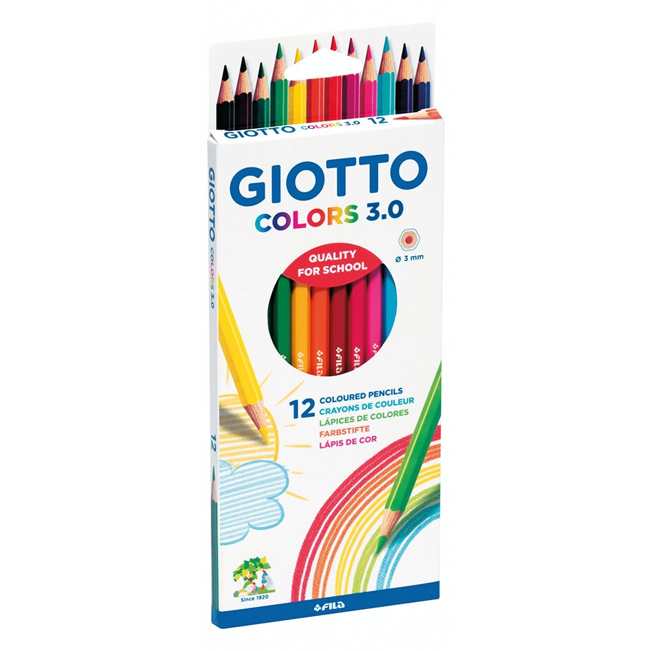 LAPICES COLOR GIOTTO 3.0 x 12u