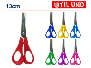 TIJERA UTIL UNO 13cm SURTIDAS