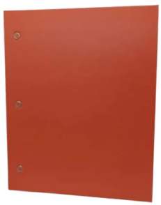 CARPETA LAMA N&ordm;3 TAPA PVC ROJO