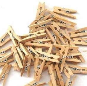 ASB BROCHES MADERA NATURAL 25mm x 100u