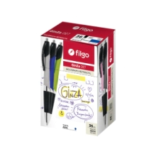 BOLIGRAFO FILGO FASTRAK 1.0 RETRACTIL NEGRO
